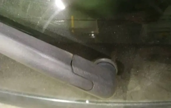 Rear window wiper motor