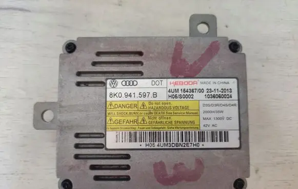 Skoda Octavia Mk3 (5E) Xenon control unit/module 8K0941597B