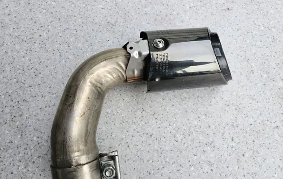 Porsche Cayenne (9Y0 9Y3) Muffler ending 9Y0253823EQ