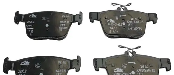 Audi A3 S3 8V Brake pads (front) 3Q0698451J