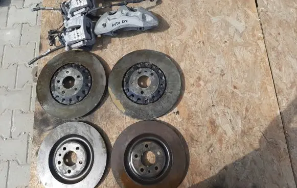 Audi Q7 4M Brake discs and calipers set 4M0615106EB 4M0615105EB