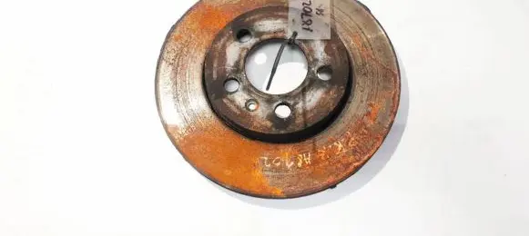 Volkswagen Polo IV 9N3 Front brake disc ventiliuojamas