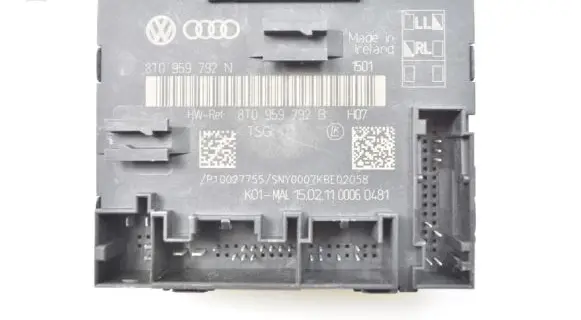 Audi A4 S4 B8 8K Door control unit/module 8T0959792N
