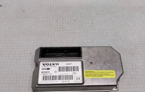 Volvo S60 Airbag control unit/module 8645271 020053031704 0285001254