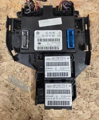 Audi A8 S8 D3 4E Seat control module 4E0959860 5DS00879501 4E0910860
