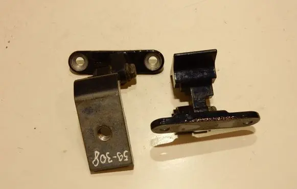 Rear door hinge set