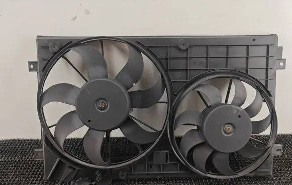 Volkswagen Golf VI Electric radiator cooling fan 1K0121207BB 1355D300198 PA66GF30