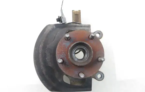 Front wheel hub spindle knuckle
