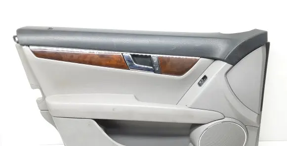 Mercedes-Benz C W204 Front door card panel trim A2045402410 A2047202522 A2047203562
