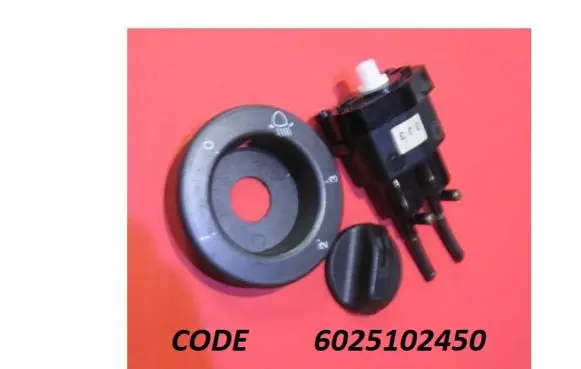 Headlight level height control switch