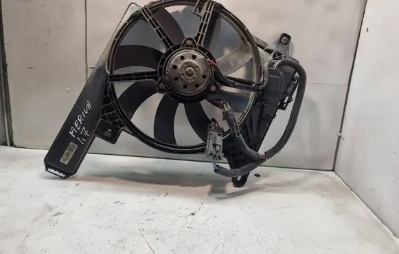 Opel Meriva A Electric radiator cooling fan 52414860 13208038 368135179