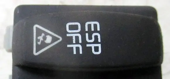 Renault Espace IV ESP (stability program) switch 28082