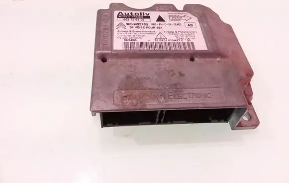 Citroen C4 I Airbag control unit/module 603726100 9653493780