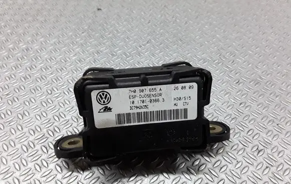 Volkswagen Caddy ESP acceleration yaw rate sensor 7H0907655A