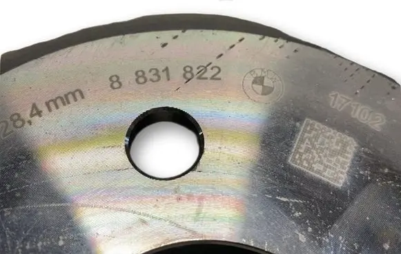 BMW 2 G42 Front brake disc 34108842578 34118854273 34118831822
