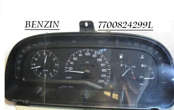 Renault Laguna I Speedometer (instrument cluster) 7700824299L