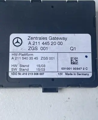 Mercedes-Benz E W211 Gateway control module A2114452000