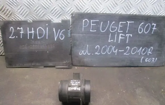 Peugeot 607 Mass air flow meter 9645948780