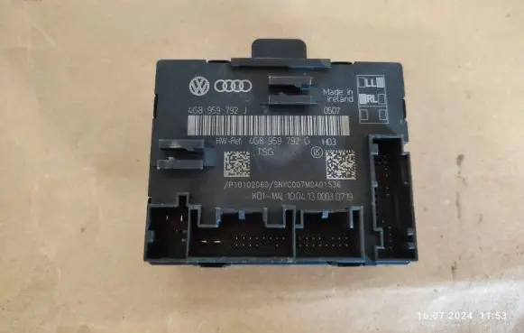 Audi A6 S6 C7 4G Door control unit/module 4G8959792G
