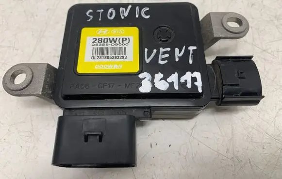 KIA Stonic Fan control module 25385D9000 2018Q529