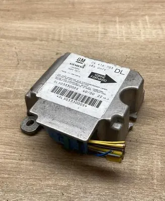 Opel Astra G Airbag control unit/module 24416703 1923594 5WK42977