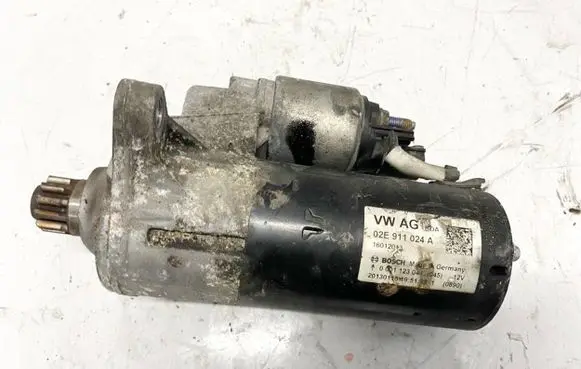 Skoda Superb B6 (3T) Starter motor 02e911024a 0001123044