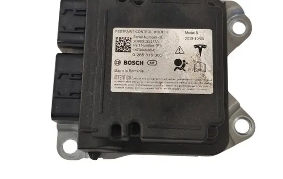 Tesla Model S Airbag control unit/module 147344600C 0285015361 2B40012517AA