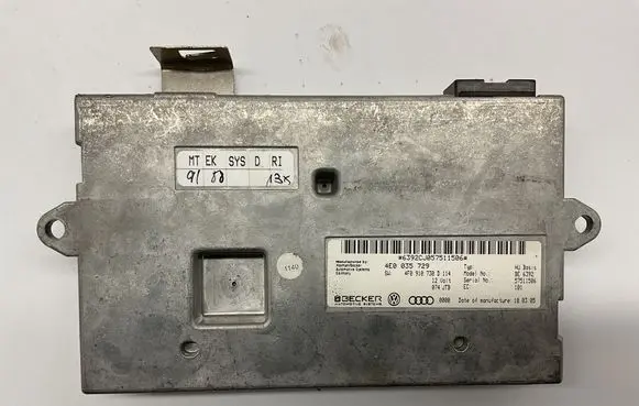 Audi A6 S6 C6 4F MMI control unit 4E0035729 4F0910730D