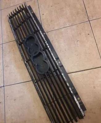 Audi 100 S4 C4 Front bumper upper radiator grill 443853655