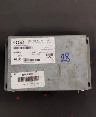 Audi A3 S3 8P Head unit multimedia control 8e0035593m