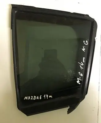 Mazda 6 Rear vent window glass 43R003021