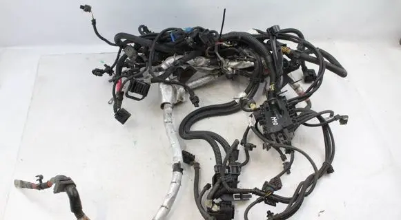 Engine installation wiring loom