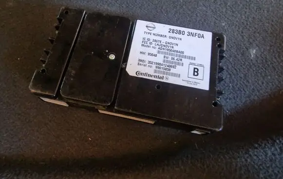 Nissan Pulsar Comfort/convenience module 283B03NF0A