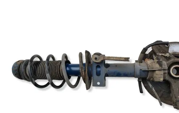 Volkswagen Polo V 6R Front shock absorber with coil spring 