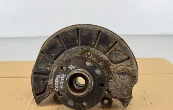 Front wheel hub spindle knuckle