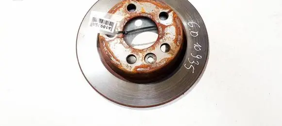 Volkswagen Sharan Rear brake disc neventiliuojamas
