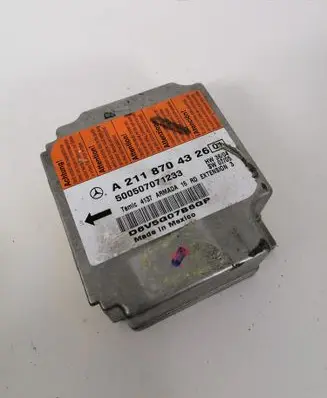 Mercedes-Benz CLS C219 Airbag control unit/module A2118704326 500507071233