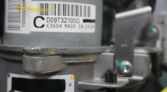 Mazda CX-3 Steering wheel axle set D09T32100G K3604