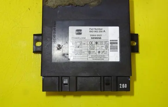 Seat Ibiza II (6k) Comfort/convenience module 6K0962258A 5WK46921