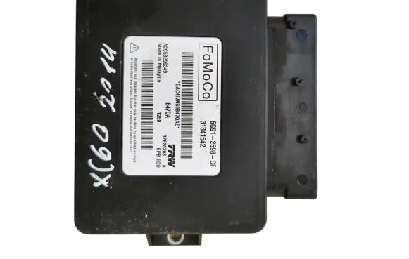 Volvo XC60 Hand brake control module 6G912598CF 31341542 A2C53296349