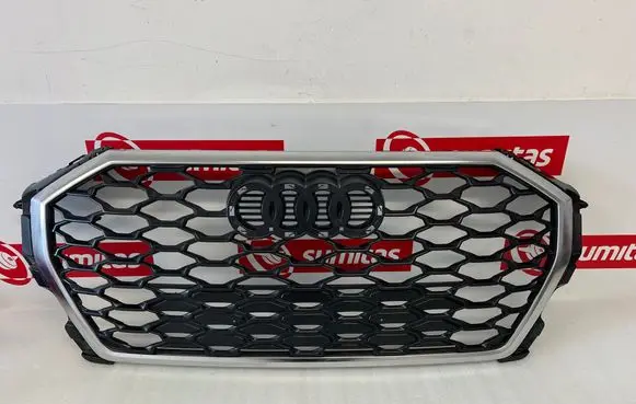 Front bumper upper radiator grill