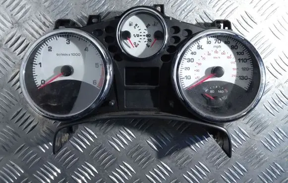 Peugeot 207 Speedometer (instrument cluster) A2C53337664 966633580 A2C53065549