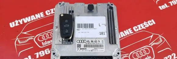 Audi A6 S6 C6 4F Engine control unit/module 03L906022FH 0281015015 03L906022FG