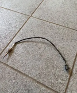 BMW 5 F10 F11 Exhaust gas temperature sensor 7543312 754331202