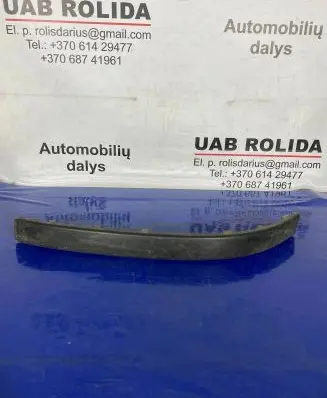 Front bumper splitter molding