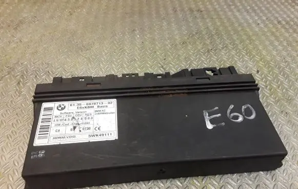 BMW 5 E60 E61 Central body control module 6978713