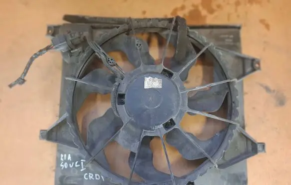 KIA Soul Radiator cooling fan shroud HLKDA