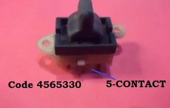 Chrysler Neon I Electric window control switch 4565330