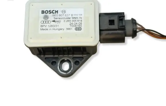 Audi A6 S6 C6 4F ESP acceleration yaw rate sensor 8E0907637B 0265005618 7008165
