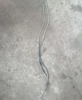 Peugeot 407 Handbrake/parking brake wiring cable 9644602880